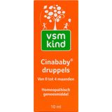 VSM - Cinababy Druppels - Homeopathisch Geneesmiddel - 100ml - Kind