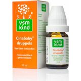 VSM - Cinababy Druppels - Homeopathisch Geneesmiddel - 100ml - Kind
