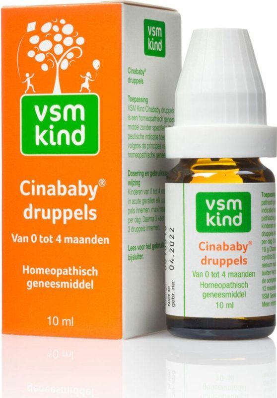 VSM - Cinababy Druppels - Homeopathisch Geneesmiddel - 100ml - Kind