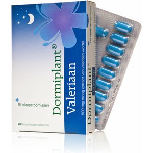 VSM Dormiplant Valeriaan - 1 x 20 tabletten