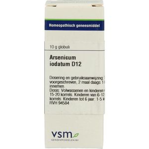 VSM Arsenicum iodatum D12  10 gram