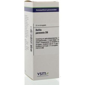 VSM - Bellis Perennis - Homeopathisch Geneesmiddel - Inhoud 20ml