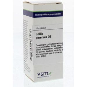 VSM - Bellis Perennis D3 - Globuli - Inhoud 10g