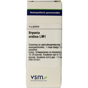 VSM - Bryonia Cretica - Globuli - 4 Gram