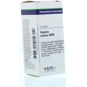 VSM - Bryonia Cretica - Homeopathisch Geneesmiddel - 200K - 4 gram