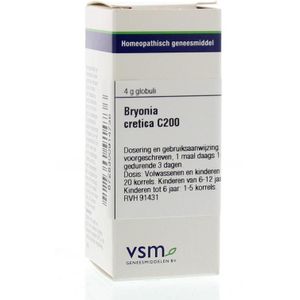 VSM - Bryonia Cretica - Geneesmiddel - 200C - 4 gram