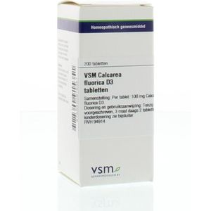 VSM Calcarea fluorica d3 200tab