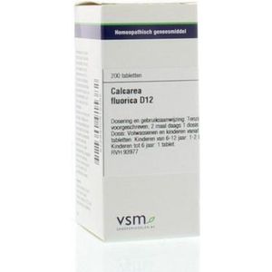 Vsm - Calcarea Fluorica D12 - Tabletten - 200 stuks