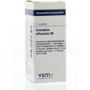 VSM - Calendula Officinal D6 - Globuli - 200 stuks - Inhoud 10GR