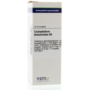 VSM - Caulophyllum Thalictroides D6 - Druppels - 20ml