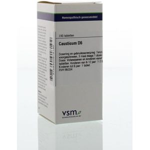 VSM Causticum D6  200 tabletten