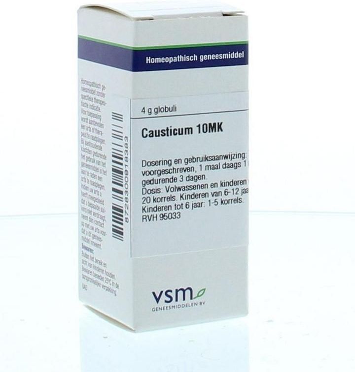 VSM - Causticum 10MK - 4 gram - Globuli