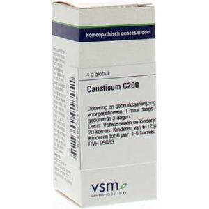 VSM - Causticum C200 - Homeopathisch Geneesmiddel - Inhoud 4gr