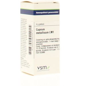 VSM - Cuprum Metallicum - Homeopathische Geneesmiddelen - 4 Gram