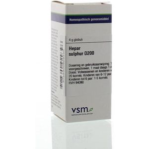 VSM Hepar sulphur d200 4g