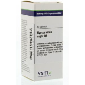 VSM Hyoscyamus niger D6  10 gram