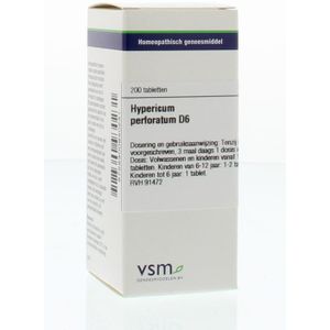 VSM Hypericum perforatum D6  200 tabletten