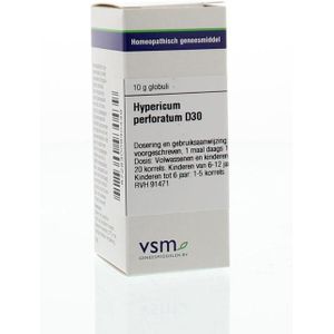 Vsm - Hypericum Perforatum D30 - Globuli - 200 stuks