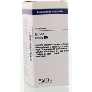 VSM Ignatia amara D6  200 tabletten