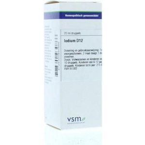 VSM - Iodium D12 - Wondontsmetter - 20ml