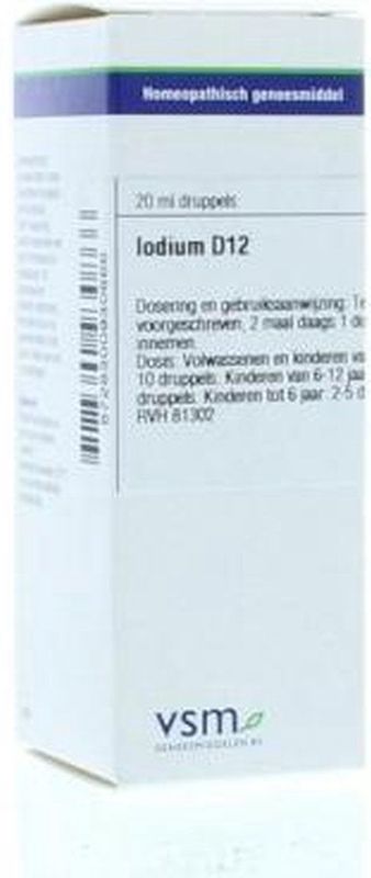 VSM - Iodium D12 - Wondontsmetter - 20ml