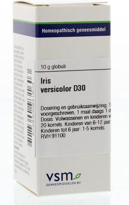 VSM - Iris Versicolor - Homeopathisch Geneesmiddel - Inhoud 10 Gram
