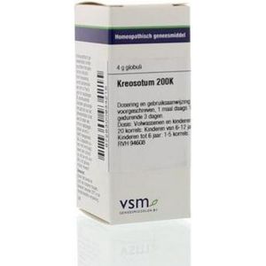VSM - Kreosotum - Homeopathisch Geneesmiddel - 200K - 4 Gram