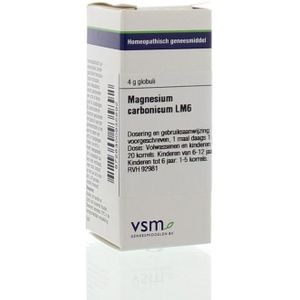 VSM - Magnesium Carbonicum LM6 - Globuli - 4G