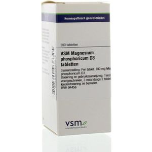 Vsm - Magnesium Phosphoricum D3 - Tabletten - 200 stuks