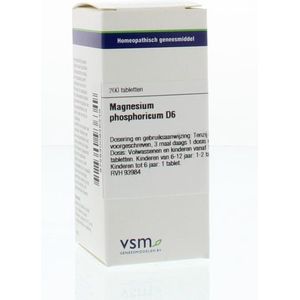 VSM - Magnesium Phosphorus D6 - Tabletten - 200 stuks