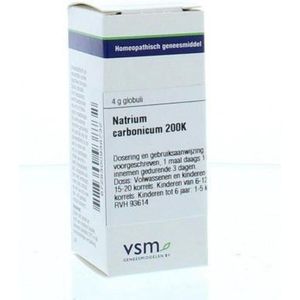 Vsm - Natrium Carbonicum - Globuli - 200K - 4G
