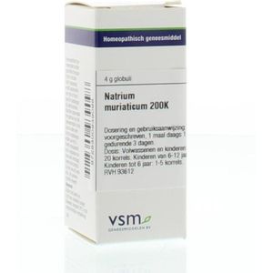 VSM Natrium muriaticum 200K  4 gram