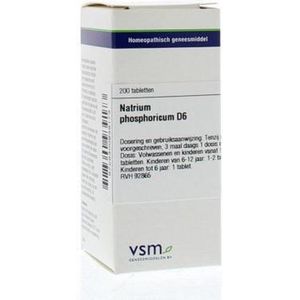 VSM Natrium phosphoricum d6 200tab