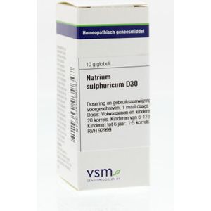 VSM Natrium sulphuricum d30 10g