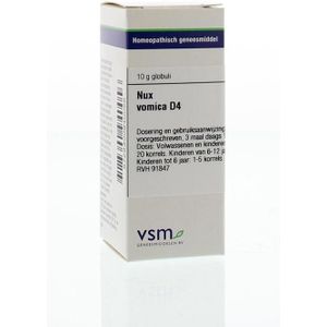 VSM - Nux Vomica D4 - Homeopathisch Geneesmiddel - 10 gram