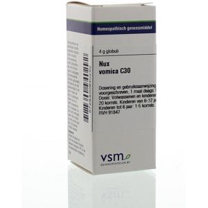 VSM - Nux Vomica C30 - Globuli - 4G