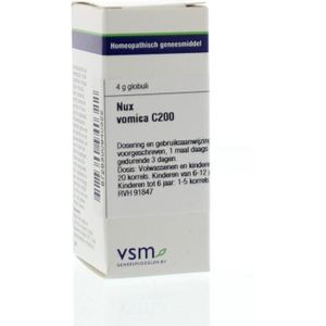 VSM Nux vomica C200  4 gram