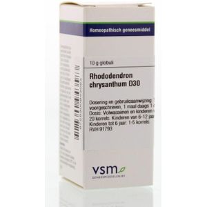VSM Rhododendron chrysanthum d30 10g