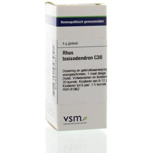 VSM Rhus toxicodendron c30 4g