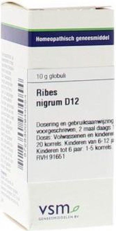 VSM - Ribes Nigrum - Homeopathisch Geneesmiddel - Inhoud 10GR