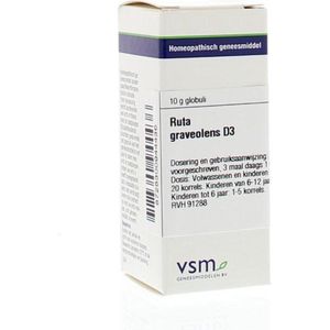 VSM - Ruta Graveolens D3 - Globuli - 10 gram