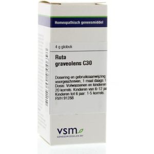 VSM - Ruta Graveolens C30 - Homeopathisch Geneesmiddel - 4g