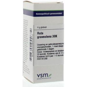 VSM - Ruta Graveolens - Homeopathisch Geneesmiddel - 4 mg - 4 GR