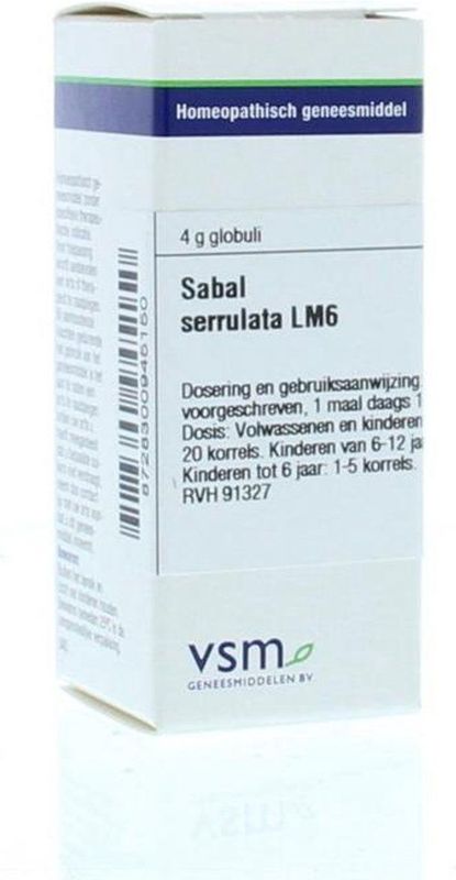 VSM - Sabal Serrulata - Globuli - 4G