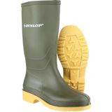 Dunlop Kinderen Unisex 16247 DULLS Rain Welly Wellington Boots (Groen)