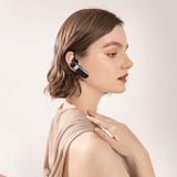 REMAX RB-T36 Single Hanging Ear Bluetooth 5.0 Business Call Wireless Bluetooth Earphone (Wit)