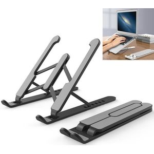 YMB1028 Draagbare opvouwbare desktopbeugel voor laptop / tablet onder de 15 6 inch (zwart)