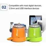 Universe Portable Loudspeakers Mini Wireless Bluetooth V4.2 Speaker  Ondersteuning Hands-free / Support TF Music Player (Groen)