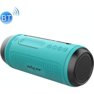 ZEALOT A1 Multifunctionele Bass Wireless Bluetooth Speaker  Ingebouwde Microfoon  Ondersteuning Bluetooth Call & AUX & TF Card & LED Lampjes (Mint Green)