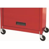 ERRO - Gereedschapswagen 34CS6 - Rood - Met opzetkist - 6 lades